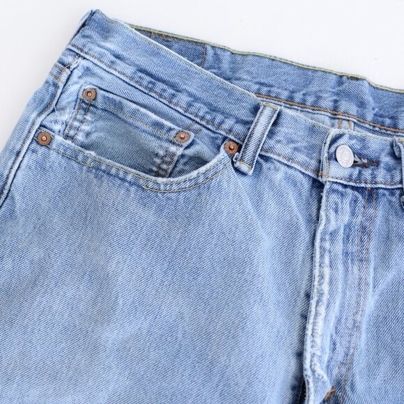 Levi's Light Blue Men's Straight Jeans - Picture 13 of 15